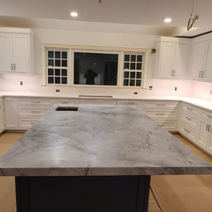Calacata Galcé <br> Location: RYE, NY <br> Project: Kitchen