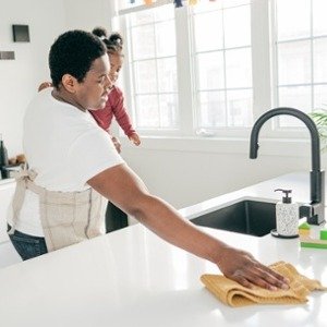 How to Remove Stains from Bathroom Countertops
