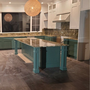 Granite Countertop with full height backsplash Location: Wilton, CT Project: Kitchen Renovation