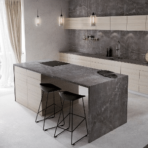 Natural Stone And Quartz Alternatives To Concrete Kitchen Countertops