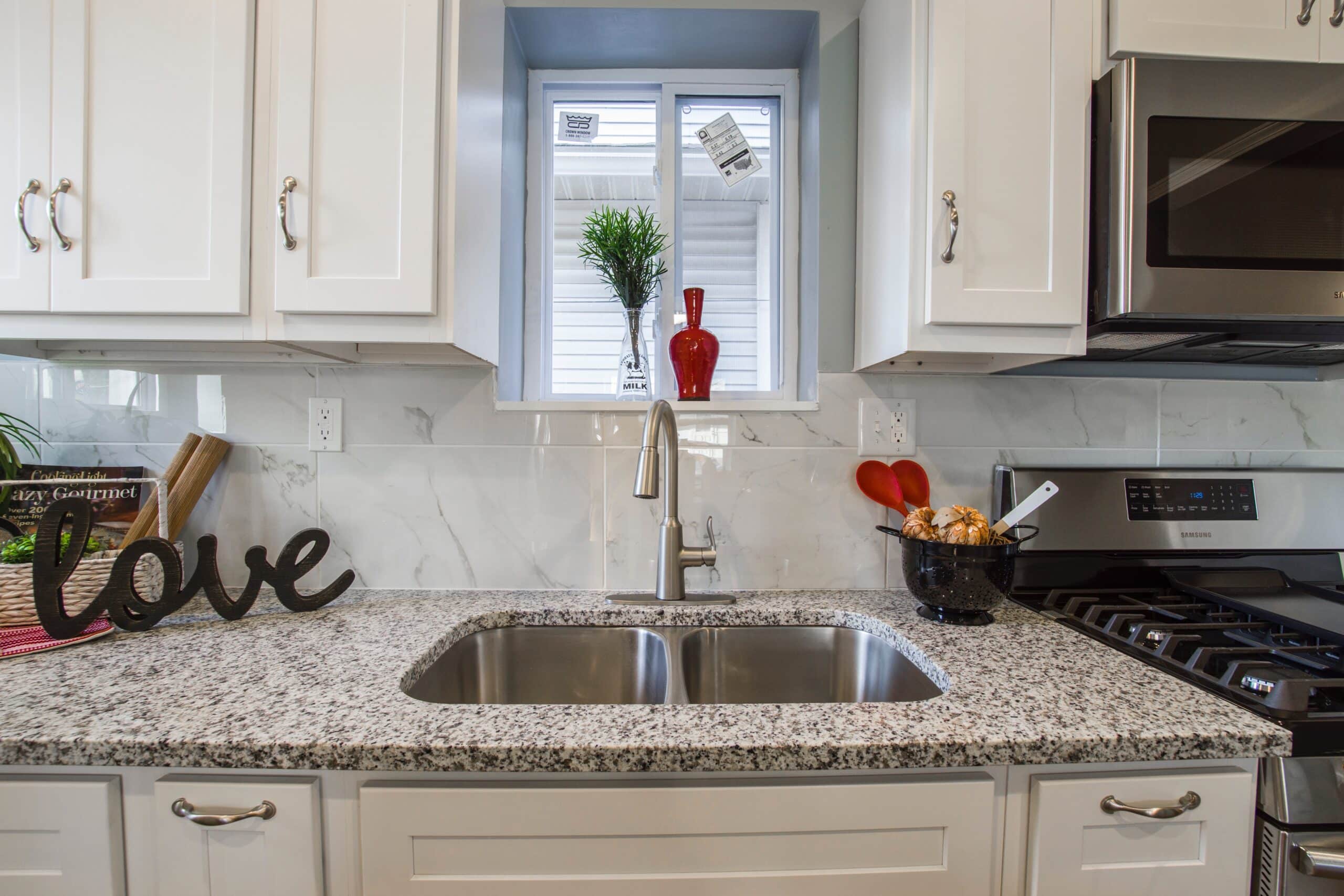 precut granite bathroom countertops with undermount sink