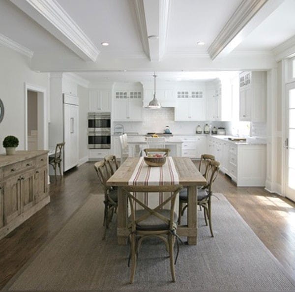 Interior of updated kitchen